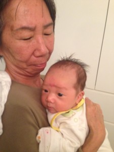 Grandma Lim and Ethan