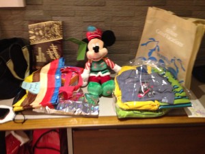 Gifts from Yuka and her parents, expressed from Japan!