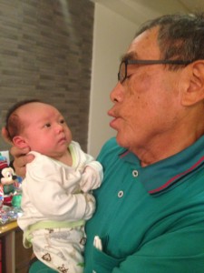 Grandpa, happy birthday!