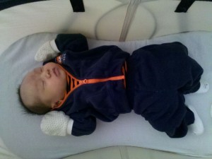 Thank you Grandma for the new suit.  The nurses said I looked very handsome in them.