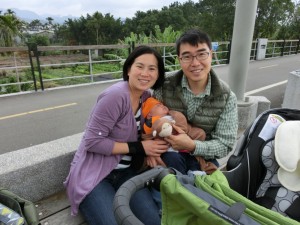 Taking a 'quick' break to change diaper