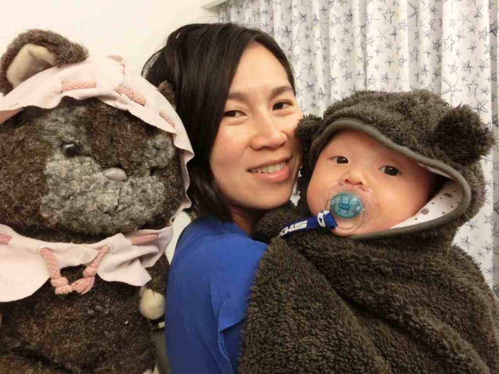 Ethan mimicking E-Wok