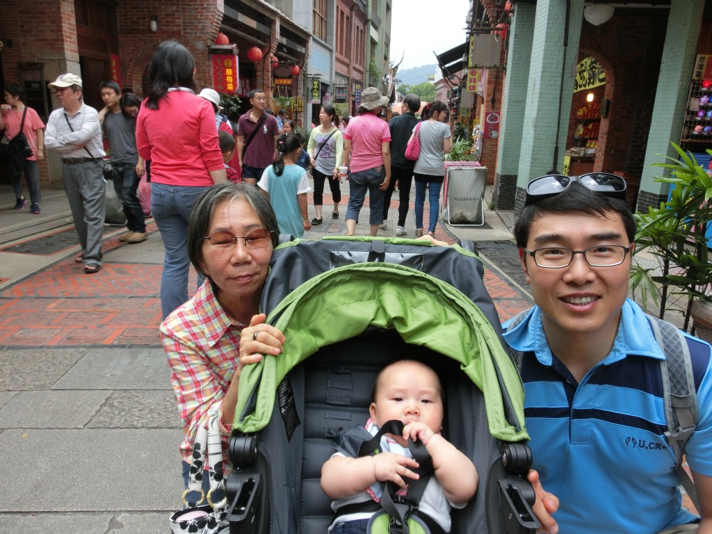 At one of the old street 